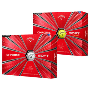 Callaway New 2018 Chrome Soft Golf Balls