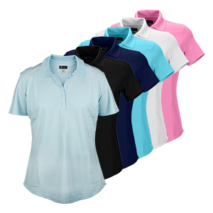 Greg Norman Ladies S/S Polyester Polo Shirt (K447)