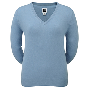 FootJoy Women's Wool Blend V-Neck Pullover